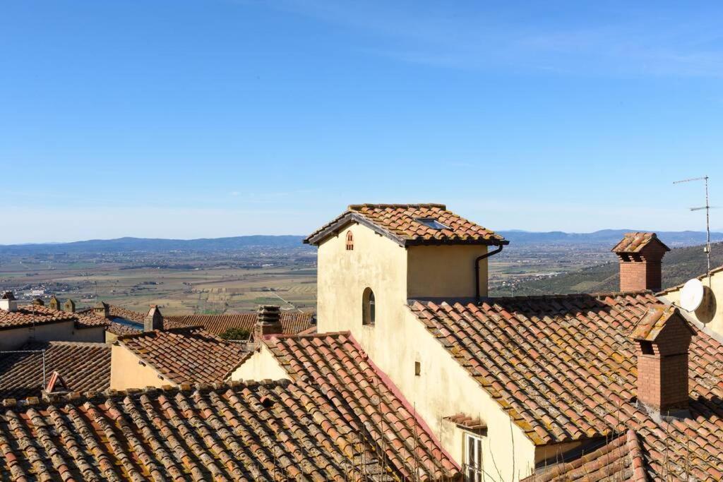 Casa Agata, Accogliente Appartamento Nel Centro Storico Cortona Buitenkant foto